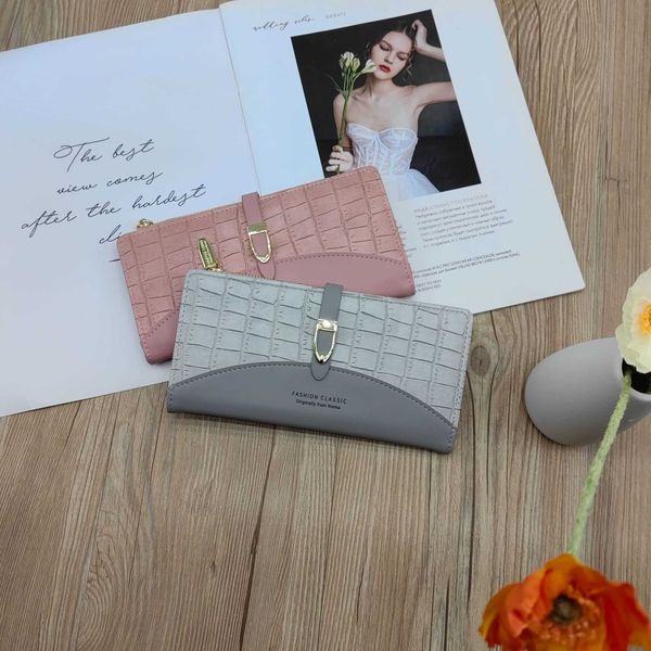 clutch bag 2023 new women's long wallet with two fold side zipper strap and buckle splice crocodile
clutch bag 2023 new women's long wallet with two fold side zipper strap and buckle splice crocodile
