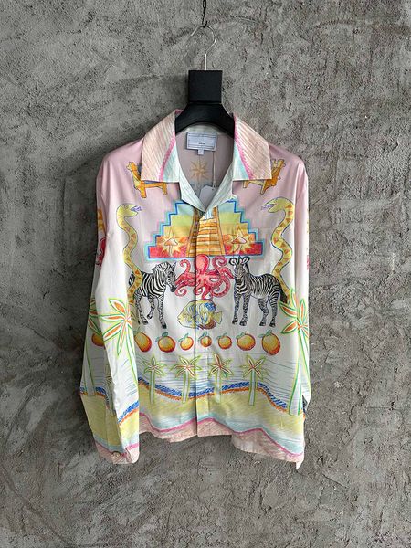 2023ss animal print pattern pure cotton long sleeve shirt silky cotton fabric, White;black
2023ss animal print pattern pure cotton long sleeve shirt silky cotton fabric, White;black