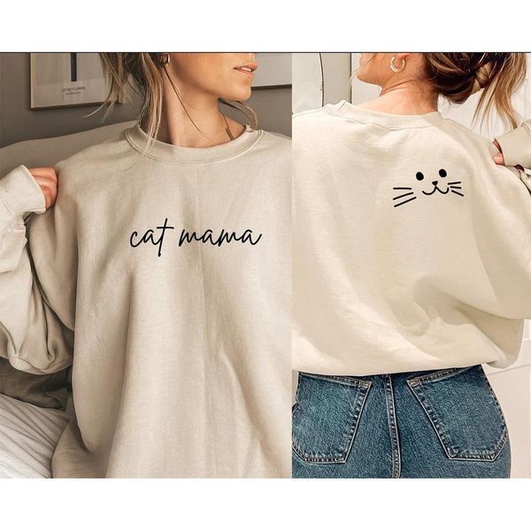 womens hoodies sweatshirts women cat mama sweatshirt lover pullover funny front and back print sweater mom crewneck mothers day gift 230705, Black
womens hoodies sweatshirts women cat mama sweatshirt lover pullover funny front and back print sweater mom crewneck mothers day gift 230705, Black
