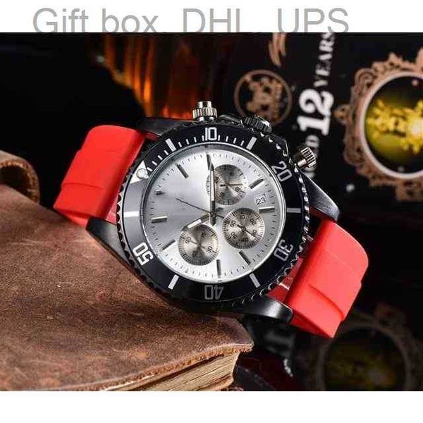 chronograph watches designer men's watches wristwatch luxury stainless steel 3-pin silicon tape watch, Slivery;brown
chronograph watches designer men's watches wristwatch luxury stainless steel 3-pin silicon tape watch, Slivery;brown