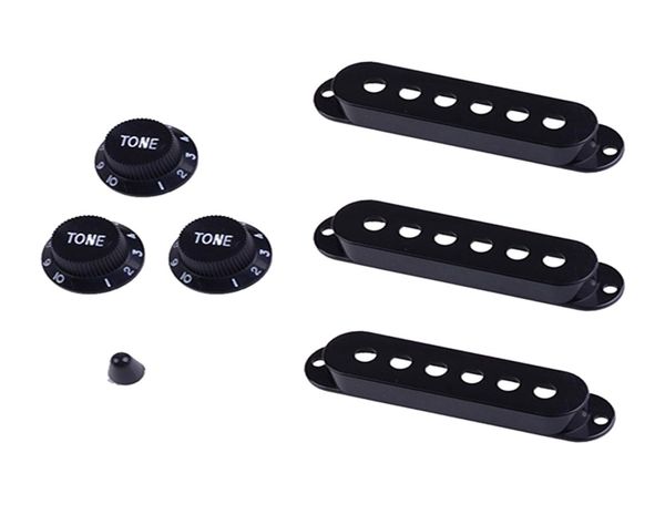 1 set single coil pickup covers volume tone crontrol knobs switch tip for electric guitar replacement parts4118243
1 set single coil pickup covers volume tone crontrol knobs switch tip for electric guitar replacement parts4118243