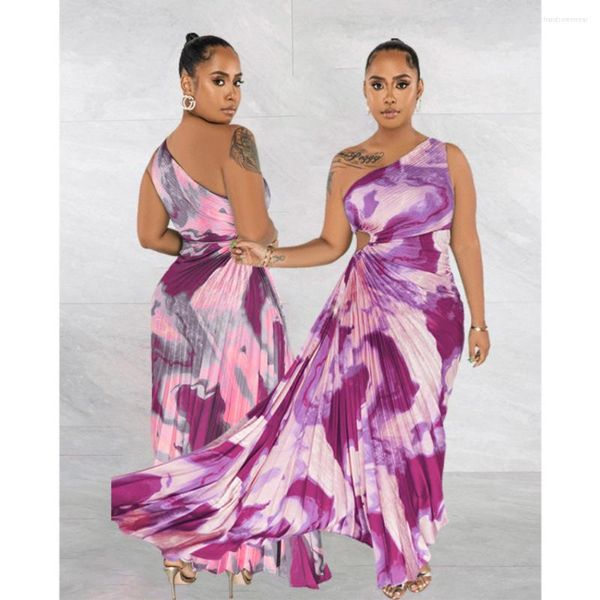summer fashion tie-dye printed pleated dress womens elegant diagonal neck off-shoulder sleeveless dress women, Black;gray
summer fashion tie-dye printed pleated dress womens elegant diagonal neck off-shoulder sleeveless dress women, Black;gray