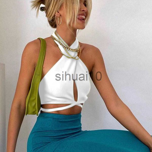 diy tanks camis 2021 summer tank white halter crop women y2k fashion casual female sleeveless corset camisole cropped j230706, Black
diy tanks camis 2021 summer tank white halter crop women y2k fashion casual female sleeveless corset camisole cropped j230706, Black