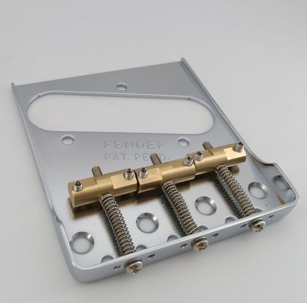 telecaster guitar vintage bridge double northed way chrome for fender guitar well brass saddles3318954
telecaster guitar vintage bridge double northed way chrome for fender guitar well brass saddles3318954