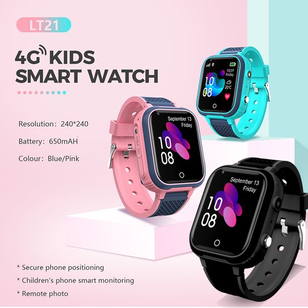 children's watches 4g kids smart watch gps tracker children phone waterproof video call remote listening lbs wifi with hebrew l21 23070, Blue
children's watches 4g kids smart watch gps tracker children phone waterproof video call remote listening lbs wifi with hebrew l21 23070, Blue
