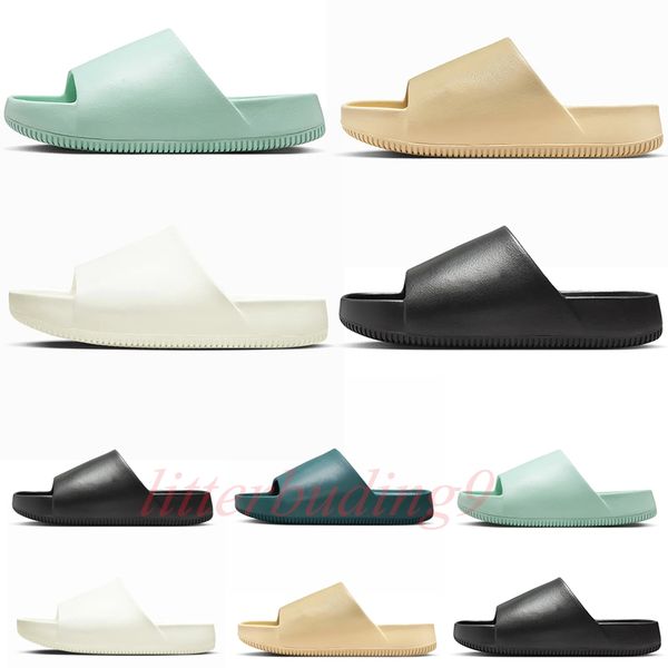 designers sliders calm slide mens slippers geode teal jade ice slide sesame summer beach slides for women with box, Black
designers sliders calm slide mens slippers geode teal jade ice slide sesame summer beach slides for women with box, Black