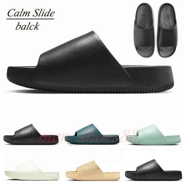 2023 with box designer slippers calm slide men women slides geode teal jade ice sesame slide sandal summer flat slipper, Black
2023 with box designer slippers calm slide men women slides geode teal jade ice sesame slide sandal summer flat slipper, Black