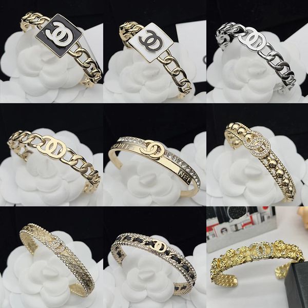 2023 new brand cc cuff bracelet fashion couple designer bracelet classic stainless steel electroplated 18k gold bracelet for men&women, White
2023 new brand cc cuff bracelet fashion couple designer bracelet classic stainless steel electroplated 18k gold bracelet for men&women, White