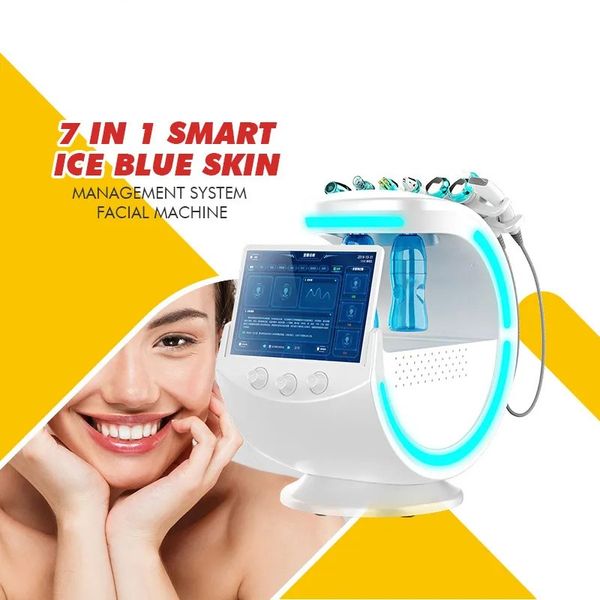 7 in 1 smart ice blue hydra dermabrasion facial machine electric bubble machine 2nd generation hydrodermabrasion with skin analyzer salon ca
7 in 1 smart ice blue hydra dermabrasion facial machine electric bubble machine 2nd generation hydrodermabrasion with skin analyzer salon ca