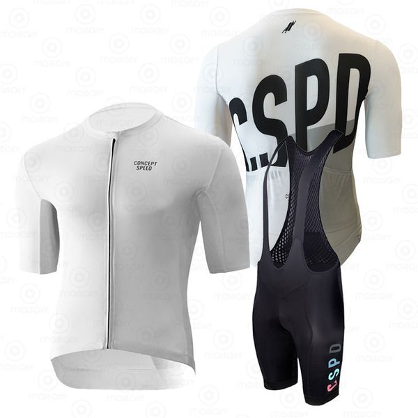 Image of Cycling Jersey Sets CSPD Summer Clothing Comfortable Racing Bicycle Clothes Suit QuickDry Mountain Bike Set Ropa Ciclismo 230706