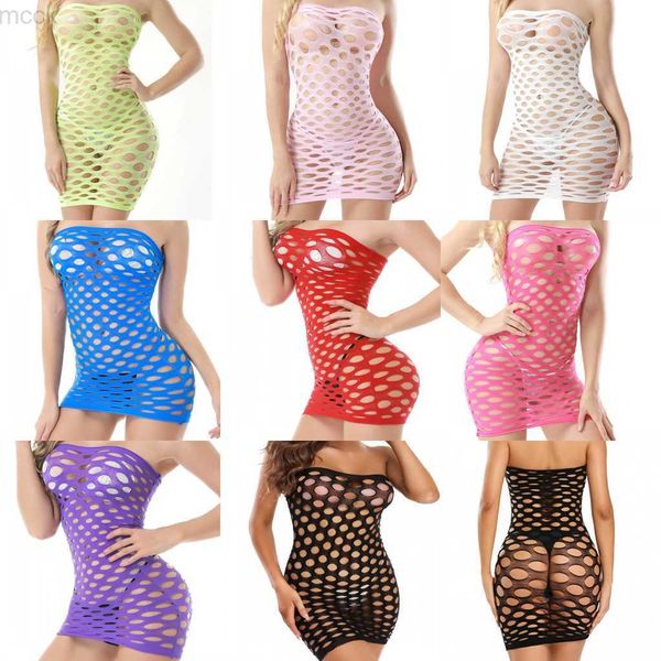other panties new women net skirt whole body hollow out fishnet elasticity mini dress lingerie plus size nightwear hkd230706, Black;white
other panties new women net skirt whole body hollow out fishnet elasticity mini dress lingerie plus size nightwear hkd230706, Black;white