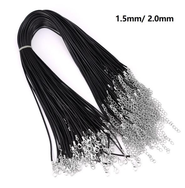 black wax leather snake necklace beading cord string rope wire 45cm extender chain with lobster clasp diy jewelry comp8949950, Red;brown
black wax leather snake necklace beading cord string rope wire 45cm extender chain with lobster clasp diy jewelry comp8949950, Red;brown