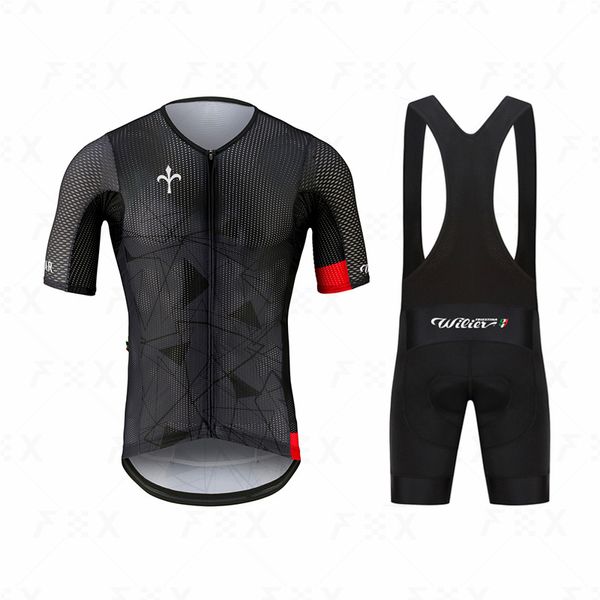 Image of Cycling Jersey Sets wilier summer set high quality Short Sleeve Men bike uniform Sports Bicycle Clothing MTB maillot ropa ciclismo 230706