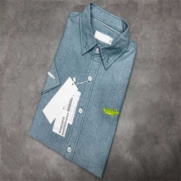 france brand men's designers shirts classic cotton standing collar with small crocodile embroidery mesh lac polos shirt k7vi, White;black
france brand men's designers shirts classic cotton standing collar with small crocodile embroidery mesh lac polos shirt k7vi, White;black