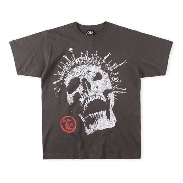 designer fashion clothing tees tshirts high street trend hellstar studios globe skull printed pure cotton short sleeve t-shirt for men and w, White;black
designer fashion clothing tees tshirts high street trend hellstar studios globe skull printed pure cotton short sleeve t-shirt for men and w, White;black
