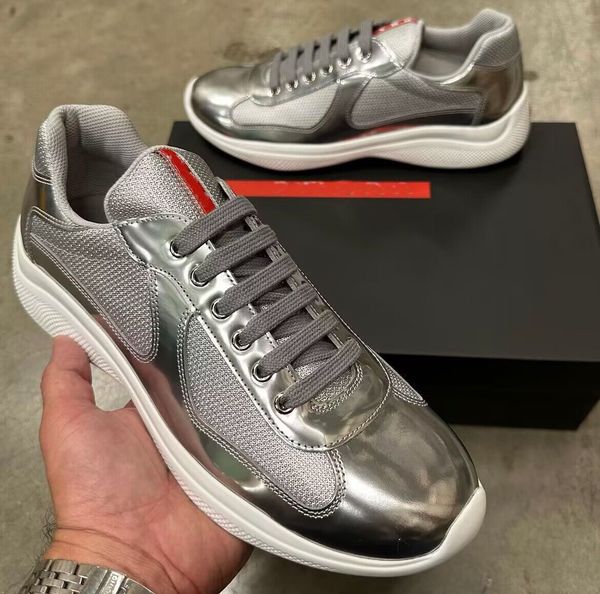 casual shoes luxury brand runner sports america cup low sneakers men rubber sole fabric tech patent leather men's discount trainer orig, Black
casual shoes luxury brand runner sports america cup low sneakers men rubber sole fabric tech patent leather men's discount trainer orig, Black