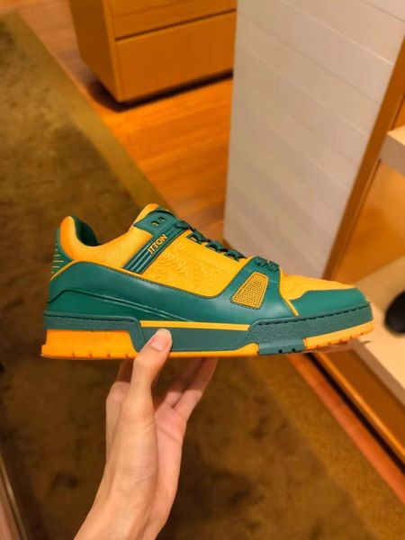 designer trainers shoes luxury brands of the highest quality casual sneakers fashion board shoes men's sneakers yellow and green colloc, Black
designer trainers shoes luxury brands of the highest quality casual sneakers fashion board shoes men's sneakers yellow and green colloc, Black