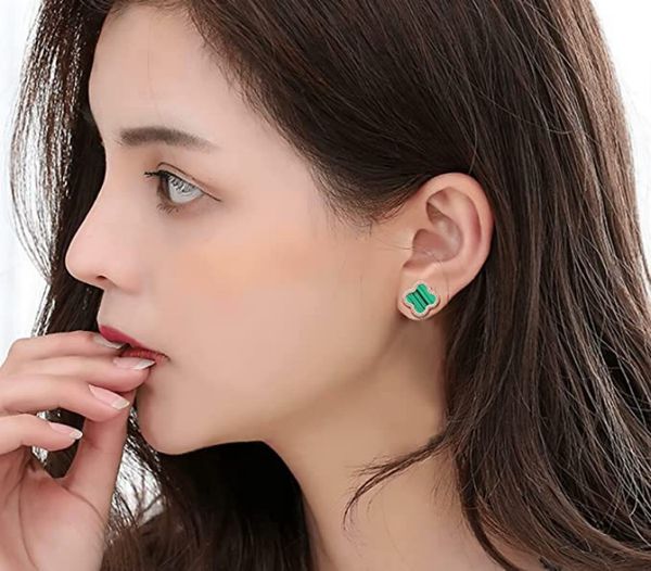 four cleaf clover earring charms earring for women earring hooks earrings studs for men horseshoe earring tassel luxe fake earring stud woma, Golden;silver
four cleaf clover earring charms earring for women earring hooks earrings studs for men horseshoe earring tassel luxe fake earring stud woma, Golden;silver