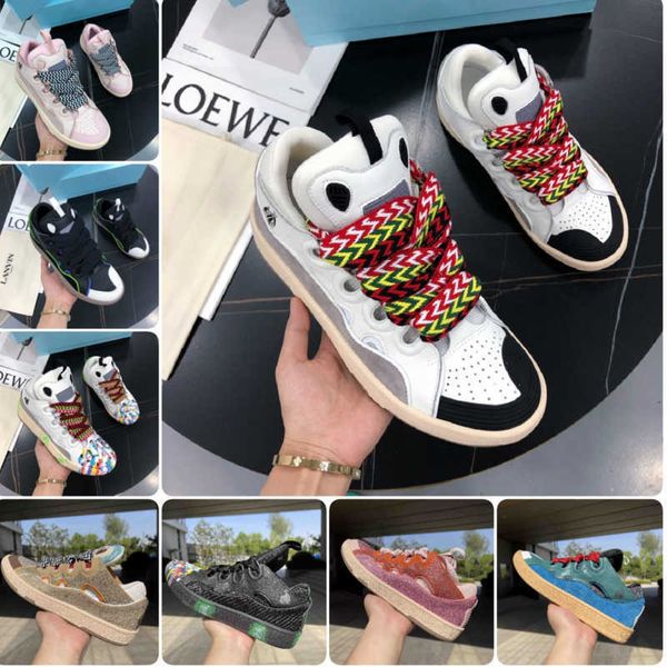 classic curb sneakers casual shoes men women multicolor leather designer sneaker python embroidered lover ace lace up sneakers size 35-46, Black
classic curb sneakers casual shoes men women multicolor leather designer sneaker python embroidered lover ace lace up sneakers size 35-46, Black
