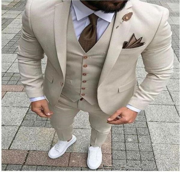 beige wedding tuxedos groomsmen slim fit man blazer formal business three pieces men wear jacketpantsvesttie7120774, Black;gray
beige wedding tuxedos groomsmen slim fit man blazer formal business three pieces men wear jacketpantsvesttie7120774, Black;gray