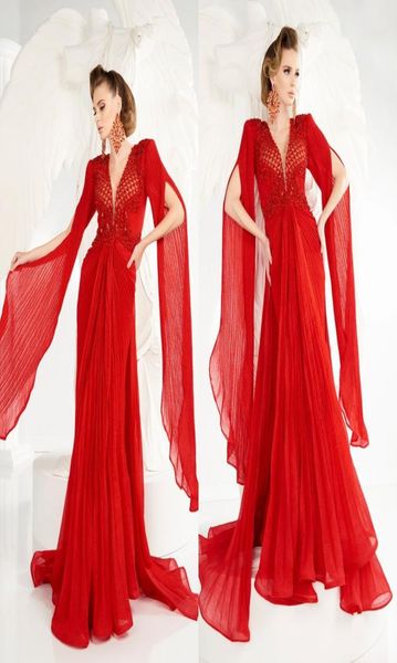2020 sparkly red evening dresses with sleeves beaded ruffles arabic mermaid prom dress custom made plus size formal party gown6472188, Black;red
2020 sparkly red evening dresses with sleeves beaded ruffles arabic mermaid prom dress custom made plus size formal party gown6472188, Black;red