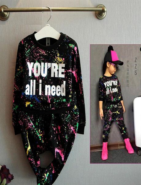 2019 new fashion girls tracksuit baby kids sport clothes set coloful letter printed children suit clothing set for 27years old y15421721, White
2019 new fashion girls tracksuit baby kids sport clothes set coloful letter printed children suit clothing set for 27years old y15421721, White