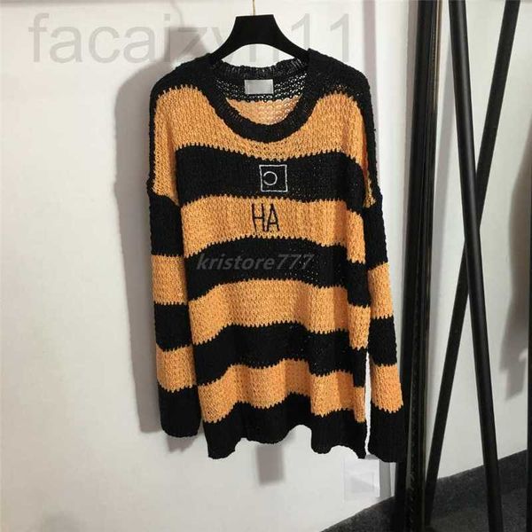 women's sweaters designer 2022 women's loose hollow out sweaters knits with striped girls milan runway crop shirt brand high end, White;black
women's sweaters designer 2022 women's loose hollow out sweaters knits with striped girls milan runway crop shirt brand high end, White;black