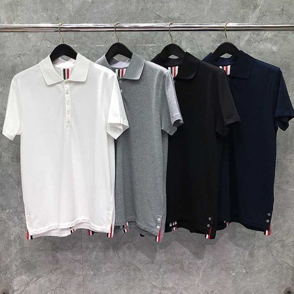 thom tb men t-shirt pure cotton back stripes blouses 2022 summer fashion brand harajuku korean design casual polo t shirt, White;black
thom tb men t-shirt pure cotton back stripes blouses 2022 summer fashion brand harajuku korean design casual polo t shirt, White;black