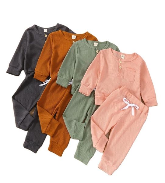 autumn baby ribbed clothes boys girl clothing set solid article pit cotton suit girls pullover pants 2pieces sets children out1197483, White
autumn baby ribbed clothes boys girl clothing set solid article pit cotton suit girls pullover pants 2pieces sets children out1197483, White