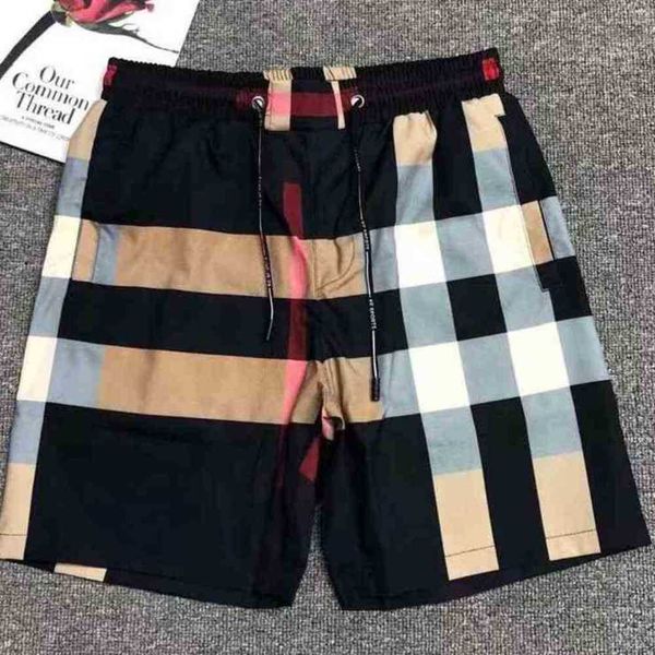 good casual shorts burberies looking classic plaid burbreries beach pants men's, White;black
good casual shorts burberies looking classic plaid burbreries beach pants men's, White;black