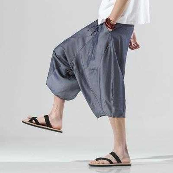 2022 pants men oversized chinese style harem pants mens retro streetwear wide leg beach shorts male casual calflenght trousers, Black
2022 pants men oversized chinese style harem pants mens retro streetwear wide leg beach shorts male casual calflenght trousers, Black