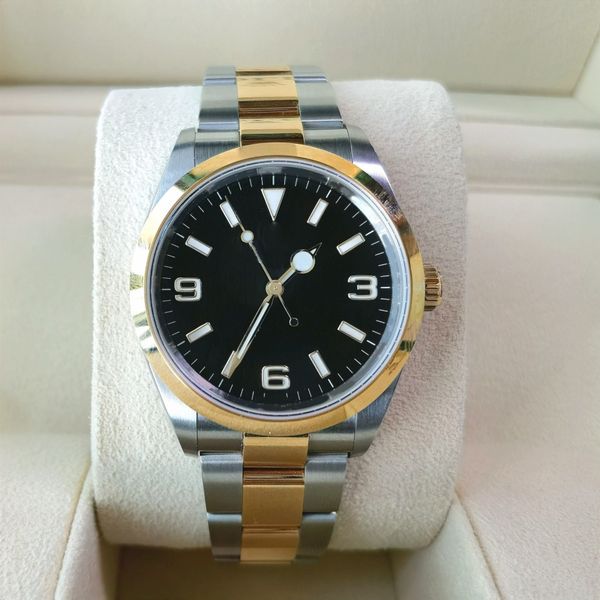 Mens watches 39mnm ladies' 36mm watches 904L stainless steel sapphire glass mirror sapphire mirror automatic mechanical watch Montre De Luxe factory, Gold
Mens watches 39mnm ladies' 36mm watches 904L stainless steel sapphire glass mirror sapphire mirror automatic mechanical watch Montre De Luxe factory, Gold