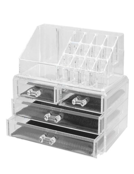 acrylic clear makeup organizers holder cosmetic storage box make up case drawer lipstick display stand makeup tools6343874
acrylic clear makeup organizers holder cosmetic storage box make up case drawer lipstick display stand makeup tools6343874