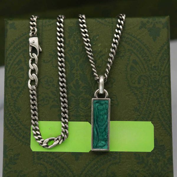 pendant necklaces luxury design necklace for men and women designer double letter pendant necklaces chain fashion jewelry green enamel verti, Silver
pendant necklaces luxury design necklace for men and women designer double letter pendant necklaces chain fashion jewelry green enamel verti, Silver