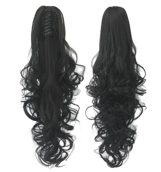 001 synthetic ponytail long straight hair 16quot22quot clip ponytail hair extension blonde brown ombre hair tail with drawstr9215000, Black
001 synthetic ponytail long straight hair 16quot22quot clip ponytail hair extension blonde brown ombre hair tail with drawstr9215000, Black