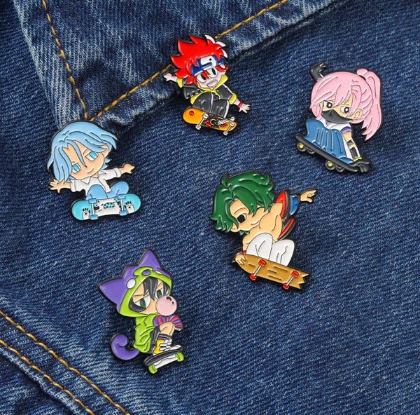 sk8 the infinity enamel pin custom skate chibi reki langa miya cherry joe brooch lapel badge cartoon jewelry gift for anime fans5309500, Blue
sk8 the infinity enamel pin custom skate chibi reki langa miya cherry joe brooch lapel badge cartoon jewelry gift for anime fans5309500, Blue
