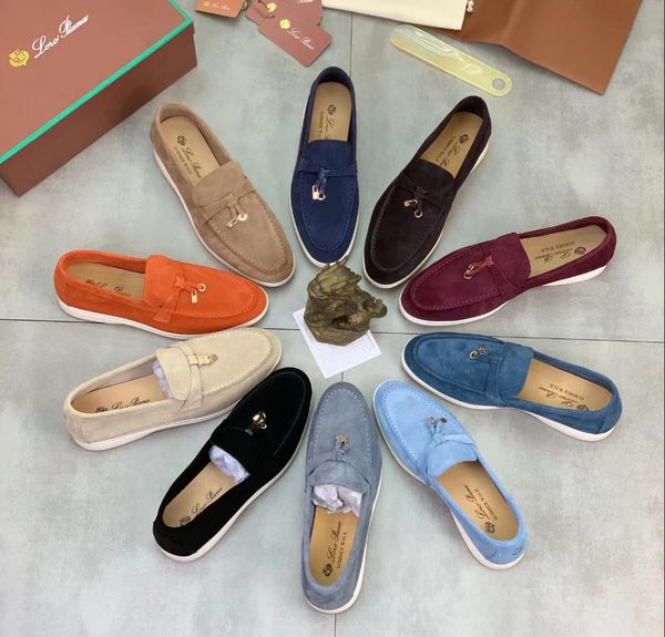 designer loro piana walk charms embellished casual shoes loropiana mens womens suede loafers coupk shoe high-quality leather flat for shoes, Black
designer loro piana walk charms embellished casual shoes loropiana mens womens suede loafers coupk shoe high-quality leather flat for shoes, Black