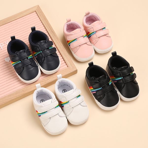 sneakers solid color sports shoes boys and girls rubber sole non slip baby shoes soft leather flat shoes baptist shoes 230705, Black;red
sneakers solid color sports shoes boys and girls rubber sole non slip baby shoes soft leather flat shoes baptist shoes 230705, Black;red