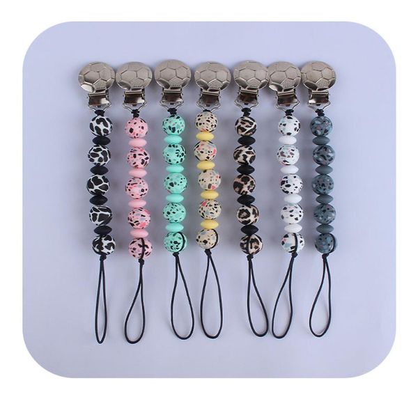 football pacifier clip baby creative soothing leopard print silicone bead teether pacifier holder antidrop chain dummy clip m29303372086
football pacifier clip baby creative soothing leopard print silicone bead teether pacifier holder antidrop chain dummy clip m29303372086