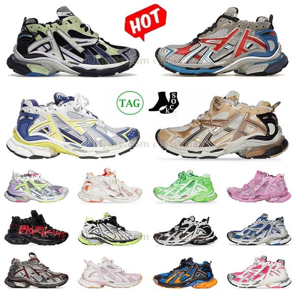 

track runner 7.0 hike shoes paris womens mens vintage sneakers black white pink yellow blue red green brand dhagte hiking jogging 7s sports