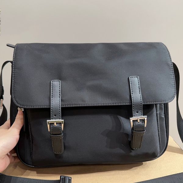 men nylon bag women crossbody messenger bags medium shoulder bags flap purse double buckle handbag large capacity tote bag triangles hardwar
men nylon bag women crossbody messenger bags medium shoulder bags flap purse double buckle handbag large capacity tote bag triangles hardwar