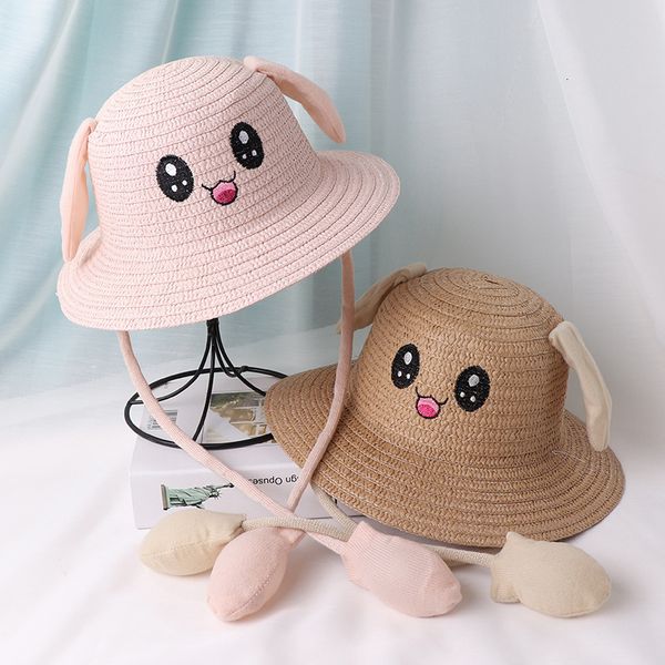 caps hats fashion children's straw sun hat cute cartoon rabbit ears baby summer protection outdoor beach holiday dm1276 230705, Yellow
caps hats fashion children's straw sun hat cute cartoon rabbit ears baby summer protection outdoor beach holiday dm1276 230705, Yellow