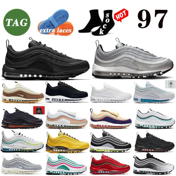 with box runing shoes classic vaporeis 97 plat-form sean wotherspoon sneakes 97s triple white black sliver bullet metalic gold golf jesus ce
with box runing shoes classic vaporeis 97 plat-form sean wotherspoon sneakes 97s triple white black sliver bullet metalic gold golf jesus ce