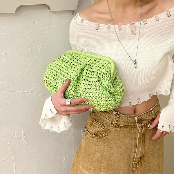 evening bags 2023 fashion straw bag luxury designer handbags brand women day clutch summer handmade lady chain shoulder crossbody 230705
evening bags 2023 fashion straw bag luxury designer handbags brand women day clutch summer handmade lady chain shoulder crossbody 230705
