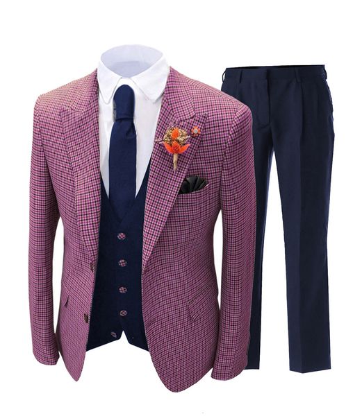 men's suits blazers lansboter purple men suit 3 piece version slim fitting casual plaid stripes suitable for wedding banquets jacket ve, White;black
men's suits blazers lansboter purple men suit 3 piece version slim fitting casual plaid stripes suitable for wedding banquets jacket ve, White;black