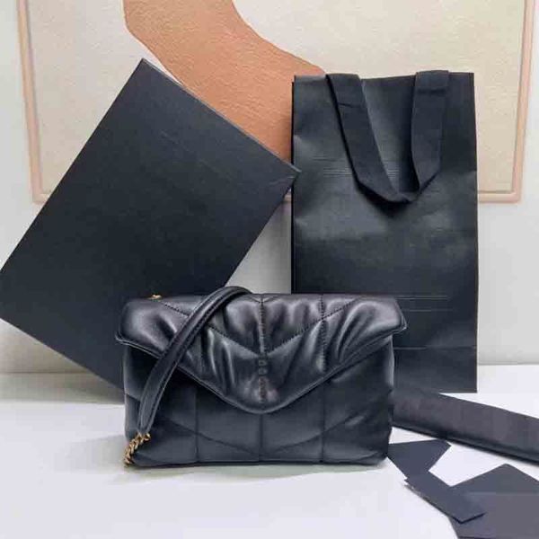 2023 loulou bag fashion designer luxury bags real leather messenger bag chain shoulder crossbody classic flap women purse mm size, Black;red
2023 loulou bag fashion designer luxury bags real leather messenger bag chain shoulder crossbody classic flap women purse mm size, Black;red
