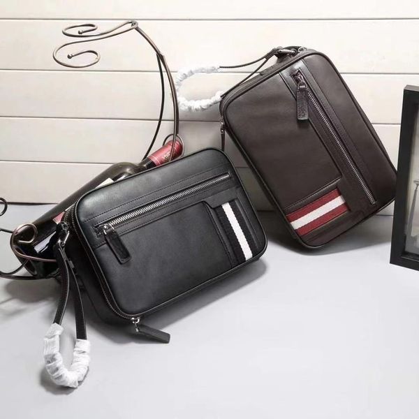 designer men messenger bags striped wallet genuine leathe luxury make up bag handbag passport storage bag, Red;black
designer men messenger bags striped wallet genuine leathe luxury make up bag handbag passport storage bag, Red;black