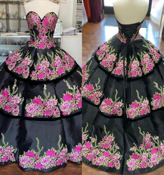 2023 black damas quinceanera dresses embroidered three layers princess strapless laceup backless prom dress charro sweet 15 dress8725858, Blue;red
2023 black damas quinceanera dresses embroidered three layers princess strapless laceup backless prom dress charro sweet 15 dress8725858, Blue;red