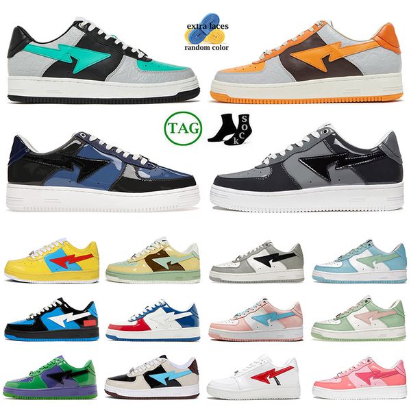 shoes stars sk8 sneakers fashion designer pink patent leather black white color combo grey for men women pastel classic dhgate platform spor
shoes stars sk8 sneakers fashion designer pink patent leather black white color combo grey for men women pastel classic dhgate platform spor