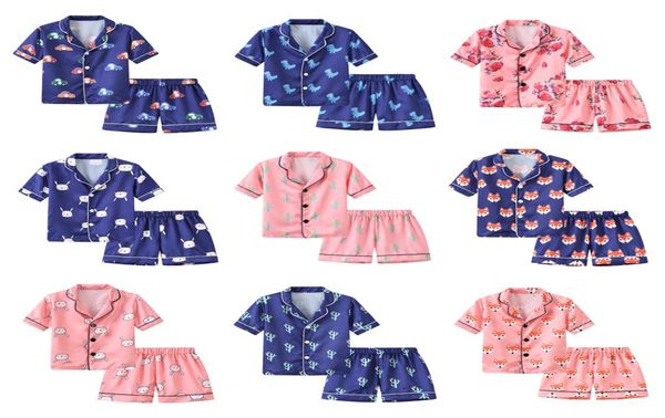 summer kids simulation silk pajamas set thin cute printed nightwear short sleeved shorts sleepwear cartoon home clothes twopiece 1978131, Blue;red
summer kids simulation silk pajamas set thin cute printed nightwear short sleeved shorts sleepwear cartoon home clothes twopiece 1978131, Blue;red